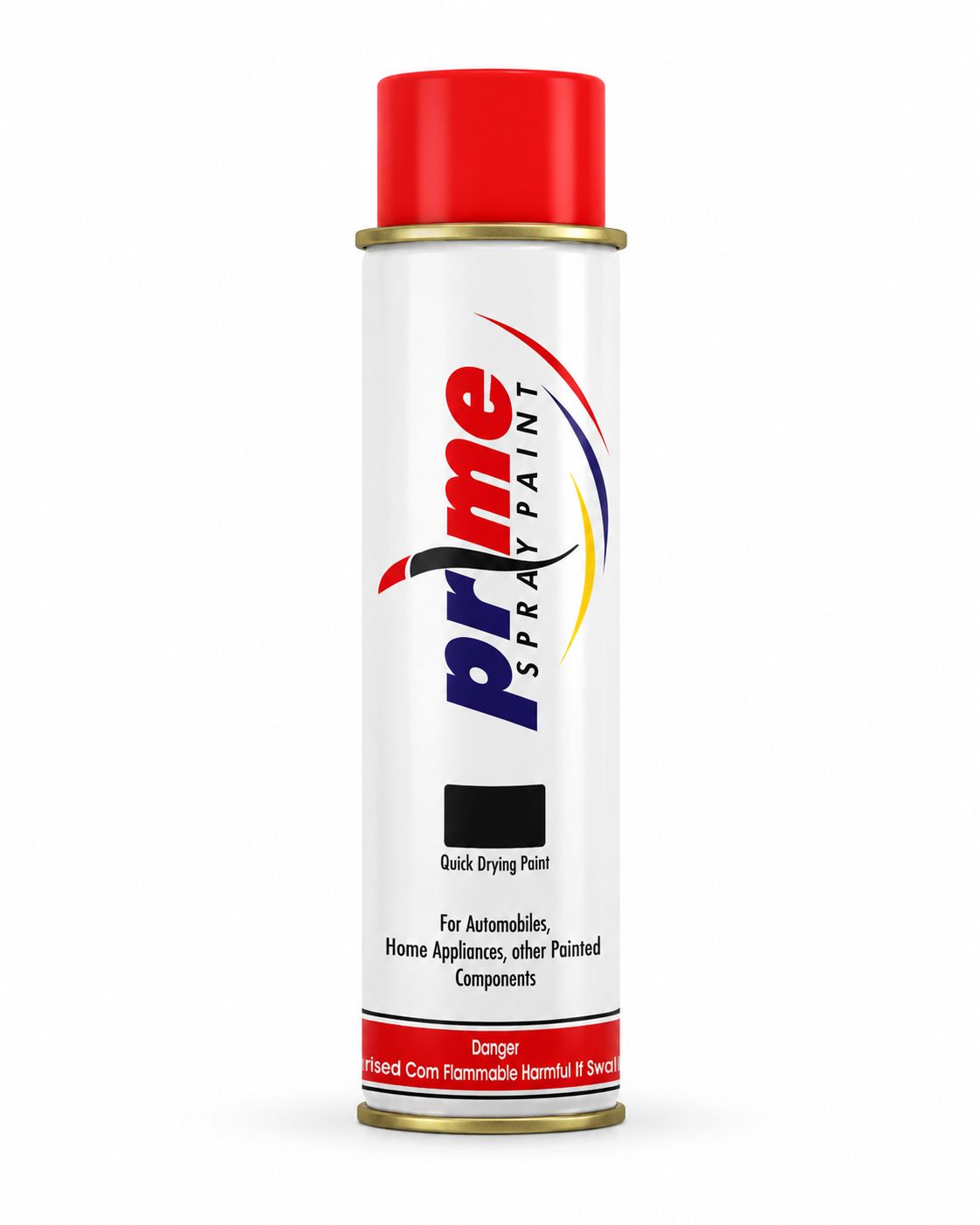 Prime custom touch-up spray can
